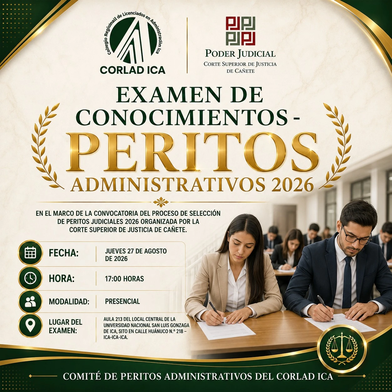 Resolución de Decanatura Regional CORLAD Ica